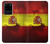 S2984 スペインサッカー Spain Football Soccer Flag Samsung Galaxy S20 Ultra バックケース、フリップケース・カバー