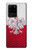 S3005 ポーランドサッカー Poland Football Soccer Flag Samsung Galaxy S20 Ultra バックケース、フリップケース・カバー