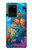 S3227 水中の世界の漫画 Underwater World Cartoon Samsung Galaxy S20 Ultra バックケース、フリップケース・カバー