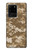 S3294 陸軍砂漠タンコヨーテカモ迷彩 Army Desert Tan Coyote Camo Camouflage Samsung Galaxy S20 Ultra バックケース、フリップケース・カバー
