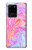 S3444 デジタルアートカラフルな液体 Digital Art Colorful Liquid Samsung Galaxy S20 Ultra バックケース、フリップケース・カバー