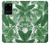 S3457 ペーパーパームモンステラ Paper Palm Monstera Samsung Galaxy S20 Ultra バックケース、フリップケース・カバー