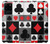 S3463 ポーカーカード Poker Card Suit Samsung Galaxy S20 Ultra バックケース、フリップケース・カバー