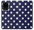 S3533 ブルーの水玉 Blue Polka Dot Samsung Galaxy S20 Ultra バックケース、フリップケース・カバー