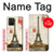 S2108 エッフェル塔パリポストカード Eiffel Tower Paris Postcard Samsung Galaxy S10 Lite バックケース、フリップケース・カバー