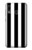 S2297 黒と白の縦縞 Black and White Vertical Stripes Samsung Galaxy A20, Galaxy A30 バックケース、フリップケース・カバー