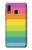 S2363 レインボー柄 Rainbow Pattern Samsung Galaxy A20, Galaxy A30 バックケース、フリップケース・カバー