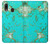 S2377 ターコイズの宝石用原石のグラフィックプリント Turquoise Gemstone Texture Graphic Printed Samsung Galaxy A20, Galaxy A30 バックケース、フリップケース・カバー