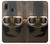 S2645 ヴィンテージブラウンゴーグルオートバイヘルメット Vintage Brown Goggles Motorcycle Helmet Samsung Galaxy A20, Galaxy A30 バックケース、フリップケース・カバー