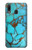 S2685 アクアターコイズ宝石グラフィックプリント Aqua Turquoise Gemstone Graphic Printed Samsung Galaxy A20, Galaxy A30 バックケース、フリップケース・カバー