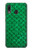 S2704 グリーンフィッシュスケールパターングラフィック Green Fish Scale Pattern Graphic Samsung Galaxy A20, Galaxy A30 バックケース、フリップケース・カバー
