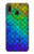S2930 人魚のスケール Mermaid Fish Scale Samsung Galaxy A20, Galaxy A30 バックケース、フリップケース・カバー