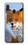 S0417 狐 Fox Samsung Galaxy A20e バックケース、フリップケース・カバー