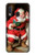 S1417 サンタクロースメリークリスマス Santa Claus Merry Xmas Samsung Galaxy A20e バックケース、フリップケース・カバー