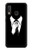 S1591 ブラックスーツで匿名の男 Anonymous Man in Black Suit Samsung Galaxy A20e バックケース、フリップケース・カバー