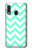 S1723 ミントシェブロンジグザグ Mint Chevron Zigzag Samsung Galaxy A20e バックケース、フリップケース・カバー