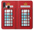 S2059 イングランドクラシック英国の電話ボックスミニマリスト England Classic British Telephone Box Minimalist Samsung Galaxy A20e バックケース、フリップケース・カバー