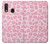 S2213 ピンクのヒョウ柄 Pink Leopard Pattern Samsung Galaxy A20e バックケース、フリップケース・カバー