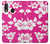 S2246 ハワイのハイビスカスピンク柄 Hawaiian Hibiscus Pink Pattern Samsung Galaxy A20e バックケース、フリップケース・カバー