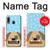 S2669 犬の足 骨 可愛い漫画のパターン Cute Dog Paws Bones Cartoon Samsung Galaxy A20e バックケース、フリップケース・カバー