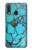 S2685 アクアターコイズ宝石グラフィックプリント Aqua Turquoise Gemstone Graphic Printed Samsung Galaxy A20e バックケース、フリップケース・カバー