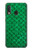 S2704 グリーンフィッシュスケールパターングラフィック Green Fish Scale Pattern Graphic Samsung Galaxy A20e バックケース、フリップケース・カバー