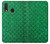 S2704 グリーンフィッシュスケールパターングラフィック Green Fish Scale Pattern Graphic Samsung Galaxy A20e バックケース、フリップケース・カバー