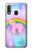 S3070 レインボーユニコーンパステル Rainbow Unicorn Pastel Sky Samsung Galaxy A20e バックケース、フリップケース・カバー