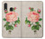 S3079 ピンクローズ Vintage Pink Rose Samsung Galaxy A20e バックケース、フリップケース・カバー