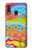 S3407 ヒッピーアート Hippie Art Samsung Galaxy A20e バックケース、フリップケース・カバー