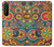 S3272 カラフルなパターン Colorful Pattern Sony Xperia 1 II バックケース、フリップケース・カバー