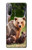 S3558 くまの家族 Bear Family Sony Xperia 10 II バックケース、フリップケース・カバー