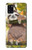 S3138 かわいいナマケモノ  Cute Baby Sloth Paint Samsung Galaxy A31 バックケース、フリップケース・カバー