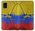 S3306 コロンビアの旗ビンテージフットボールのグラフィック Colombia Flag Vintage Football Graphic Samsung Galaxy A41 バックケース、フリップケース・カバー