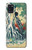 S2491 北斎 霧降の滝 Hokusai Kirifuri Waterfall at Kurokami Mountain Samsung Galaxy A21s バックケース、フリップケース・カバー