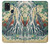 S2491 北斎 霧降の滝 Hokusai Kirifuri Waterfall at Kurokami Mountain Samsung Galaxy A21s バックケース、フリップケース・カバー