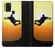 S2676 エクストリームスケートボードサンセット Extreme Skateboard Sunset Samsung Galaxy A21s バックケース、フリップケース・カバー