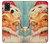 S2840 クリスマスヴィンテージサンタ Christmas Vintage Santa Samsung Galaxy A21s バックケース、フリップケース・カバー
