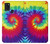 S2884 絞り染めスワールカラー Tie Dye Swirl Color Samsung Galaxy A21s バックケース、フリップケース・カバー