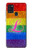 S2900 レインボーLGBTレズビアンプライド旗 Rainbow LGBT Lesbian Pride Flag Samsung Galaxy A21s バックケース、フリップケース・カバー