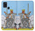 S3068 タロットカード ソードの女王 Tarot Card Queen of Swords Samsung Galaxy A21s バックケース、フリップケース・カバー