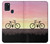 S3252 自転車 日没 Bicycle Sunset Samsung Galaxy A21s バックケース、フリップケース・カバー