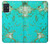 S2377 ターコイズの宝石用原石のグラフィックプリント Turquoise Gemstone Texture Graphic Printed Samsung Galaxy A51 5G バックケース、フリップケース・カバー