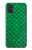 S2704 グリーンフィッシュスケールパターングラフィック Green Fish Scale Pattern Graphic Samsung Galaxy A51 5G バックケース、フリップケース・カバー