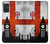 S2979 イングランドサッカー England Football Soccer Flag Samsung Galaxy A51 5G バックケース、フリップケース・カバー