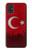S2991 七面鳥サッカー Turkey Football Soccer Flag Samsung Galaxy A51 5G バックケース、フリップケース・カバー