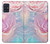 S3050 ヴィンテージパステルの花 Vintage Pastel Flowers Samsung Galaxy A51 5G バックケース、フリップケース・カバー