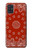 S3355 赤バンダナパターン Bandana Red Pattern Samsung Galaxy A51 5G バックケース、フリップケース・カバー