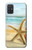 S1117 ビーチのヒトデ Starfish on the Beach Samsung Galaxy A71 5G バックケース、フリップケース・カバー