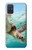 S1377 ウミガメ Ocean Sea Turtle Samsung Galaxy A71 5G バックケース、フリップケース・カバー